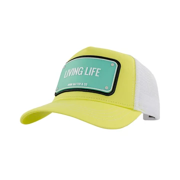 John Hatter &amp; Co Living Life Rubber Edt Trucker Cap