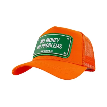 John Hatter &amp; Co Mo Money Mo Problems Rubber Edt Trucker Cap